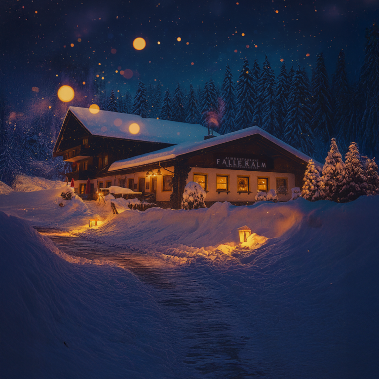 Weihnachtsgutschein der Fallerhütte